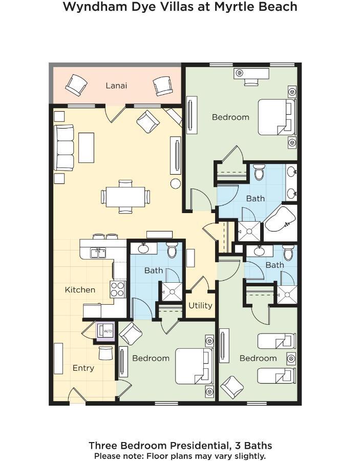 Club Wyndham Dye Villas North Myrtle Beach Buitenkant foto